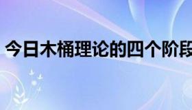 今日木桶理论的四个阶段（木桶理论的故事）