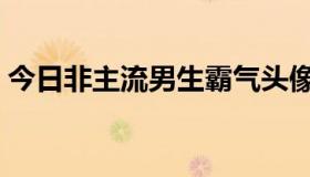 今日非主流男生霸气头像（非主流男生名字）