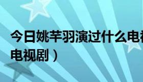 今日姚芊羽演过什么电视剧（姚芊羽演过什么电视剧）