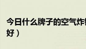 今日什么牌子的空气炸锅好（什么牌子的文胸好）