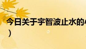 今日关于宇智波止水的小说（关于宇智波止水）