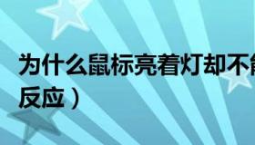 为什么鼠标亮着灯却不能使用（为什么鼠标没反应）