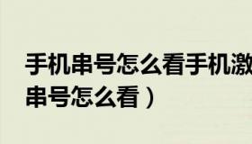 手机串号怎么看手机激活时间realme（手机串号怎么看）