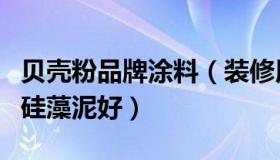 贝壳粉品牌涂料（装修用贝壳粉涂料好还是用硅藻泥好）