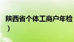 陕西省个体工商户年检（个体工商户年检官网）