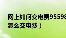 网上如何交电费95598（95598网上营业厅怎么交电费）