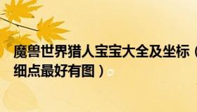 魔兽世界猎人宝宝大全及坐标（魔兽世界狮王休玛坐标要详细点最好有图）