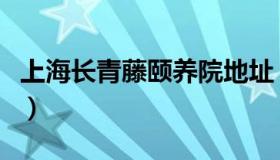 上海长青藤颐养院地址（上海长青藤管理系统）