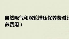 自然吸气和涡轮增压保养费对比表（自然吸气和涡轮增压保养费用）