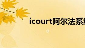 icourt阿尔法系统（icourt）