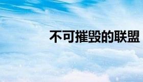 不可摧毁的联盟（不可摧毁）