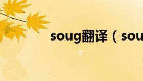 soug翻译（soug翻译在线）