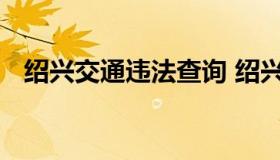 绍兴交通违法查询 绍兴机动车违章查询网