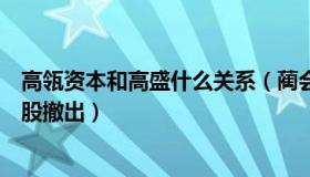 高瓴资本和高盛什么关系（蔺会杰：高盛：大量资金正从美股撤出）