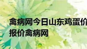 禽病网今日山东鸡蛋价格行情 山东今日鸡蛋报价禽病网