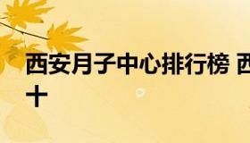 西安月子中心排行榜 西安月子中心排行榜前十