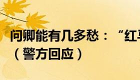 问卿能有几多愁：“红马甲”当众掌掴女居民（警方回应）