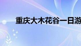 重庆大木花谷一日游 大木花谷涪陵）