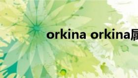 orkina orkina属于什么档次