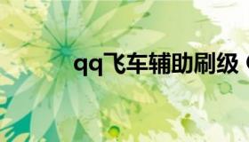 qq飞车辅助刷级 Qq飞车辅助）