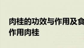 肉桂的功效与作用及食用方法 肉桂的功效与作用肉桂