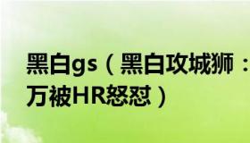 黑白gs（黑白攻城狮：女生期待薪资7千到1万被HR怒怼）