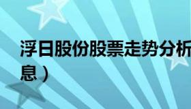 浮日股份股票走势分析 孚日股票行情最新消息）