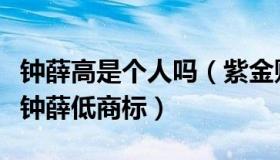 钟薛高是个人吗（紫金财经：钟薛高申请注册钟薛低商标）