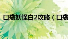 口袋妖怪白2攻略（口袋妖怪白2攻略小龙子