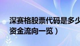 深赛格股票代码是多少（深赛格b(200058)资金流向一览）