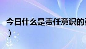 今日什么是责任意识的灵魂（什么是责任意识）