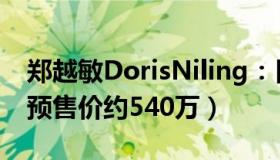 郑越敏DorisNiling：日本飞行自行车上市（预售价约540万）