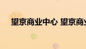 望京商业中心 望京商业中心办公室租金