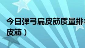 今日弹弓扁皮筋质量排名（打野鸡需要多厚扁皮筋）