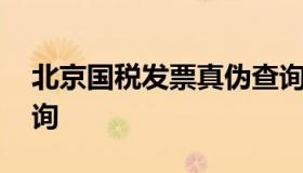 北京国税发票真伪查询 北京普通发票真伪查询