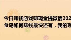 今日赚钱游戏赚现金提微信2022排行榜前十名下载（偷星美食岛如何赚钱最快还有，我的现金怎么一夜之间快没了）