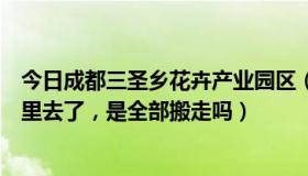 今日成都三圣乡花卉产业园区（成都三圣乡花卉市场搬到哪里去了，是全部搬走吗）