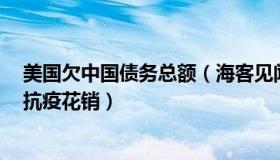 美国欠中国债务总额（海客见闻：美政客称中国欠美4万亿抗疫花销）