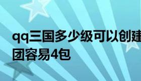 qq三国多少级可以创建军团（qq三国几级军团容易4包