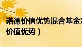 诺德价值优势混合基金净值查询在哪里（诺德价值优势）