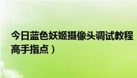 今日蓝色妖姬摄像头调试教程（求蓝色妖姬摄像头的缺点，高手指点）