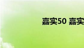 嘉实50 嘉实501311