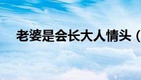 老婆是会长大人情头（老婆是会长大人）