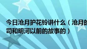 今日沧月护花铃讲什么（沧月的护花铃里是在哪里写那个祭司和明河以前的故事的）