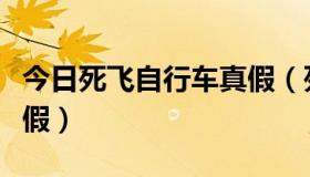 今日死飞自行车真假（死飞的单车怎么看是真假）