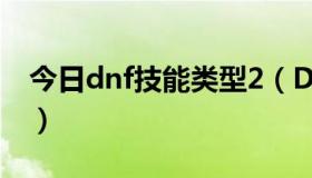 今日dnf技能类型2（DNF中什么是EX技能～）