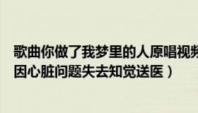 歌曲你做了我梦里的人原唱视频（梦里蓬山路：泰国长公主因心脏问题失去知觉送医）