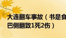 大连翻车事故（书是食粮：大连一载48人大巴侧翻致1死2伤）