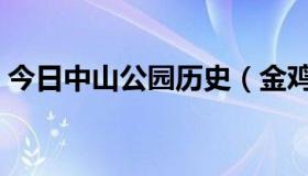 今日中山公园历史（金鸡山公园的公园历史）