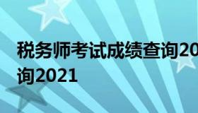 税务师考试成绩查询2020 税务师考试成绩查询2021